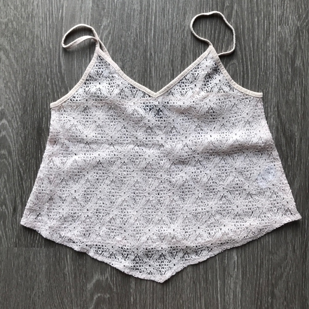 ✨3/$10✨ American Eagle see-through lace top